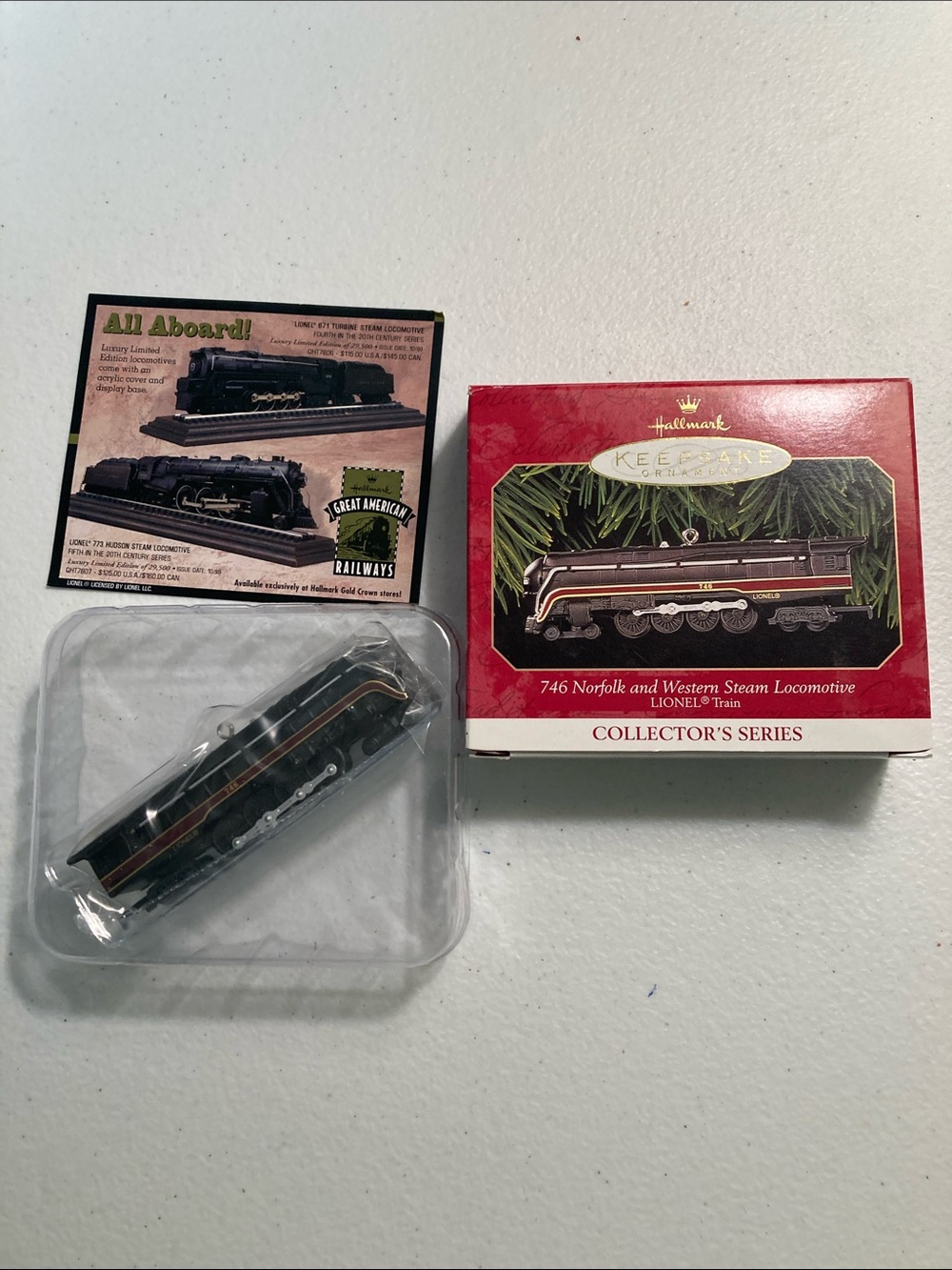 1999 Hallmark Ornament Lionel Trains 4th